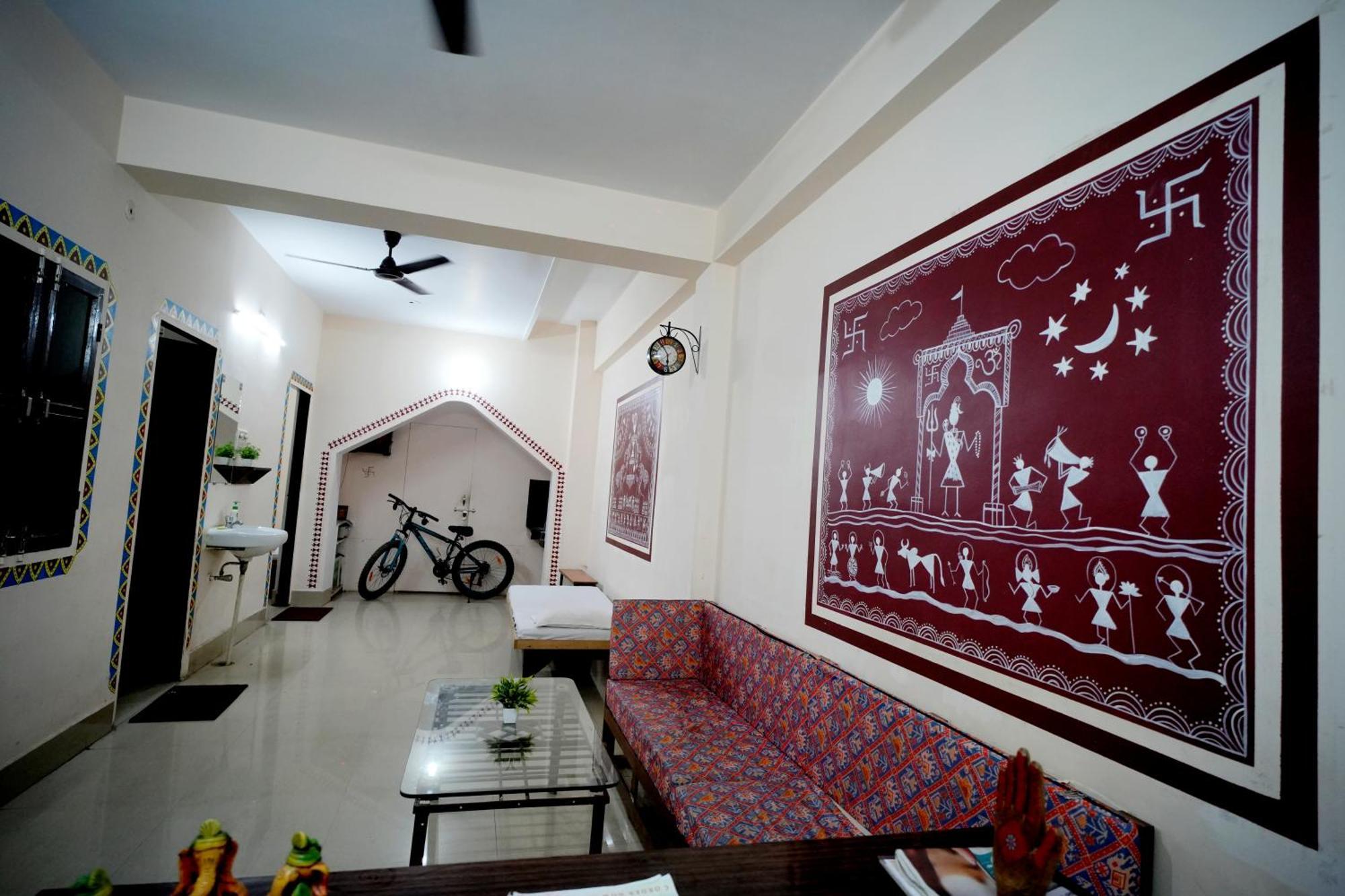 Banaras Gully House 500 Ft From The Ghats Benares Buitenkant foto